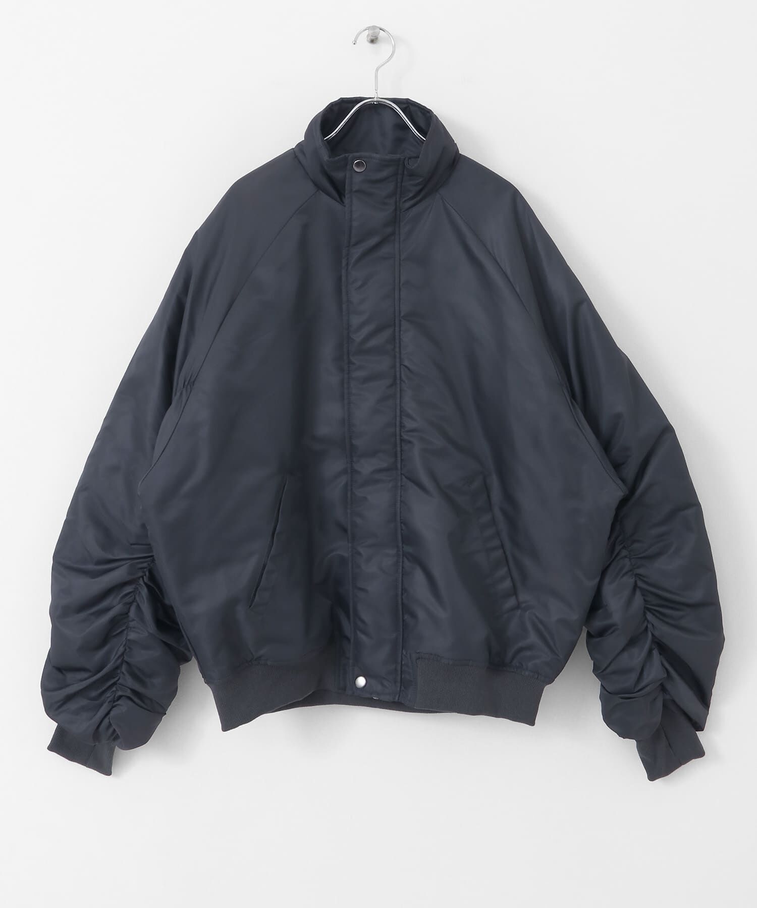 SENSE OF PLACE by URBAN RESEARCH「『ユニセックス』ナイロンギャザースタンドブルゾン」|その他|