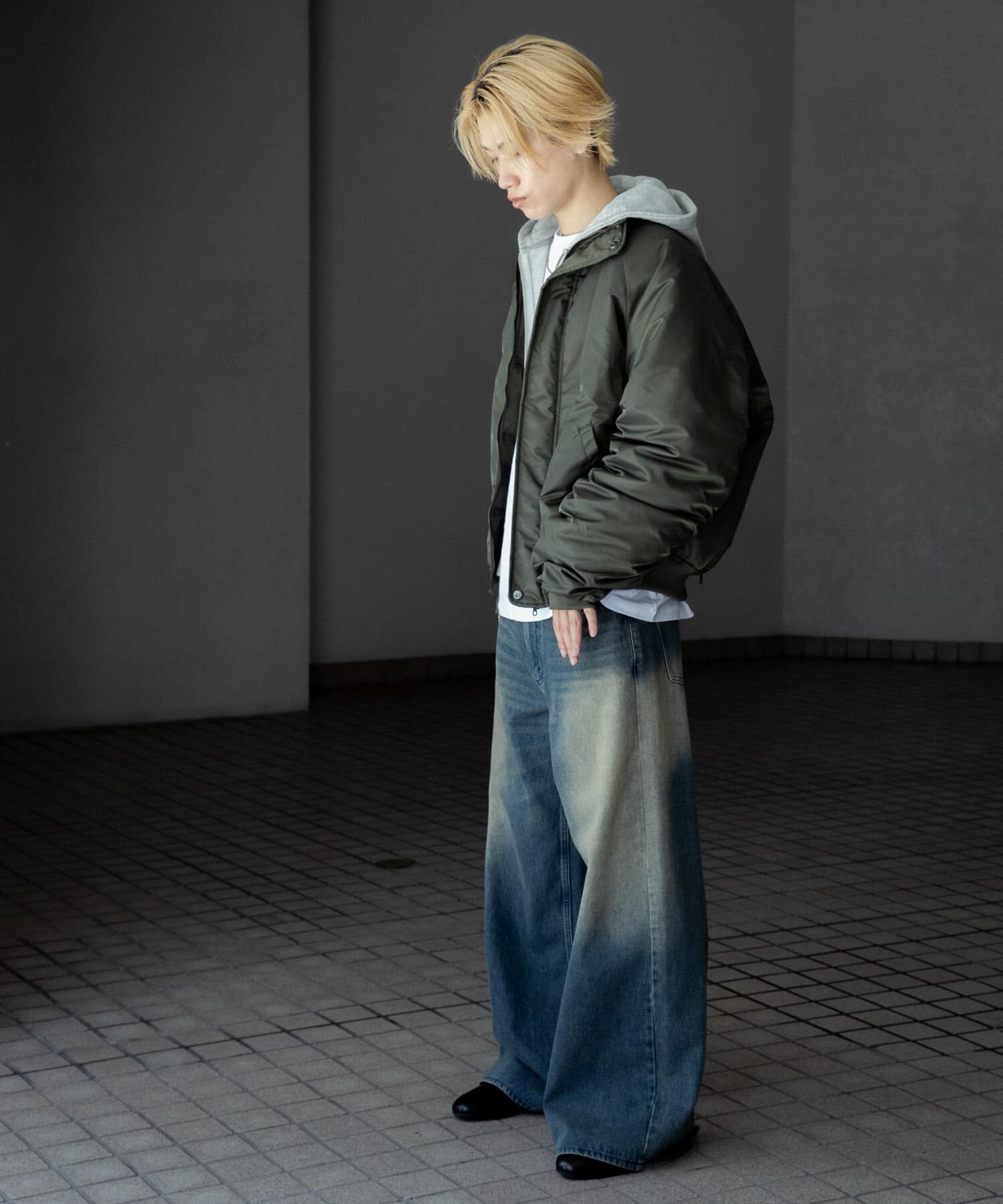 SENSE OF PLACE by URBAN RESEARCH「『ユニセックス』ナイロンギャザースタンドブルゾン」|その他|