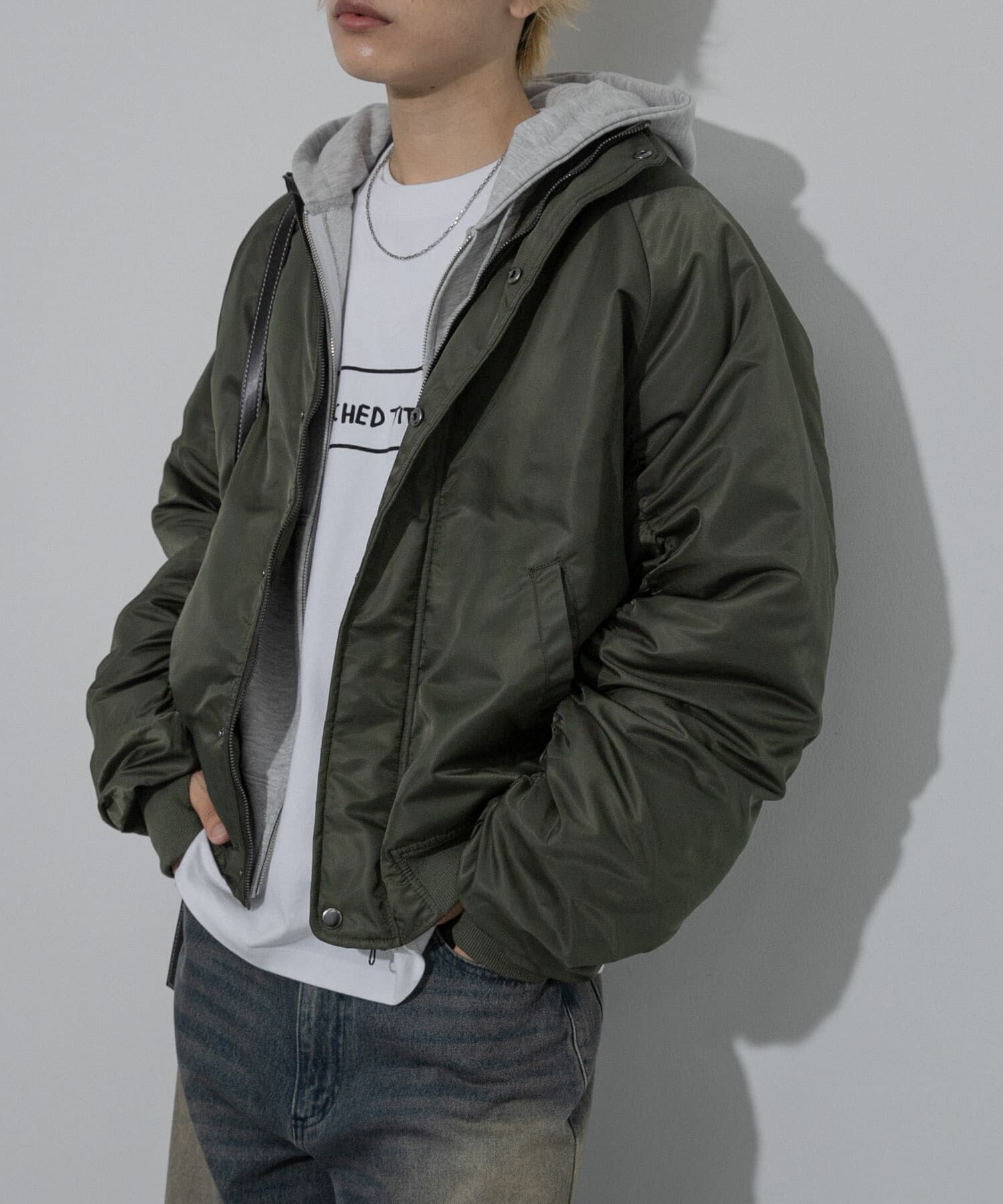 SENSE OF PLACE by URBAN RESEARCH「『ユニセックス』ナイロンギャザースタンドブルゾン」|その他|