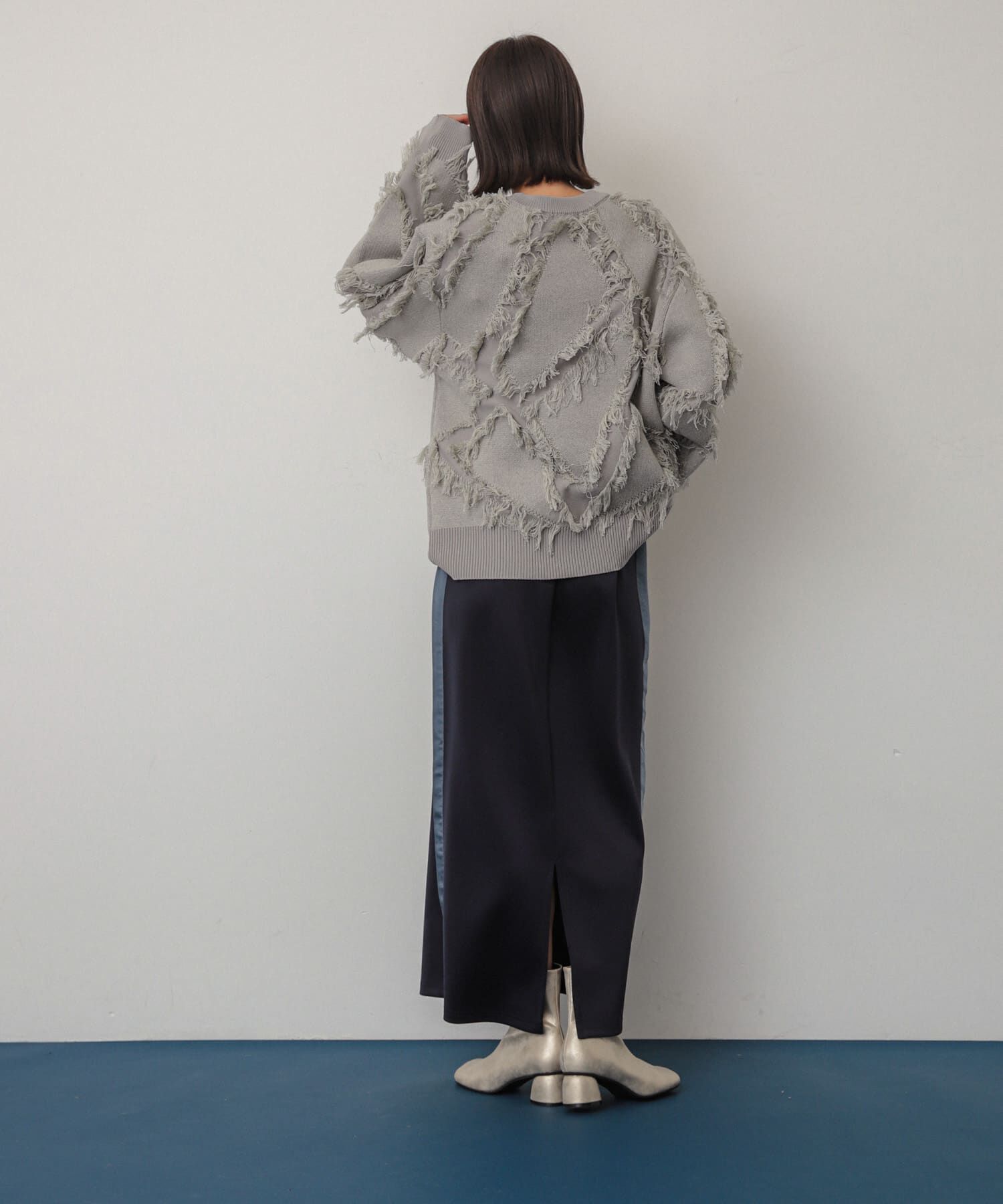 SENSE OF PLACE by URBAN RESEARCH「サテンキリカエラインスカート」|スカート|