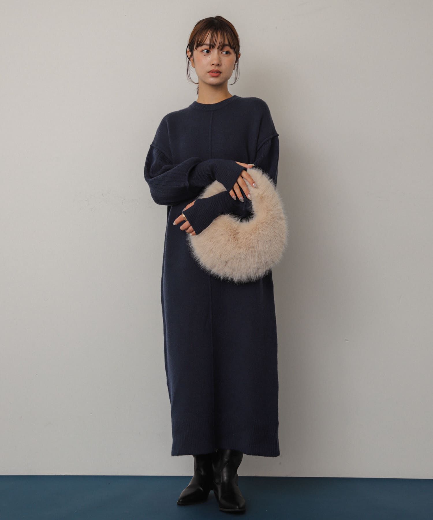 SENSE OF PLACE by URBAN RESEARCH「ファーラウンドバッグ」|ハンドバッグ|