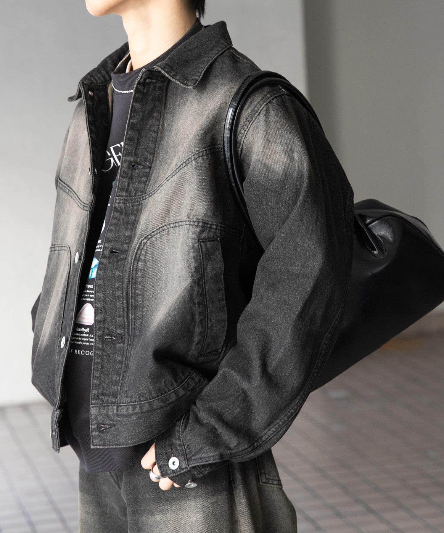 SENSE OF PLACE by URBAN RESEARCH「『ﾕﾆｾｯｸｽ』『ｾｯﾄｱｯﾌﾟ対応』ｳﾞｨﾝﾃｰｼﾞﾗｲｸﾃﾞﾆ 」|デニムジャケット|