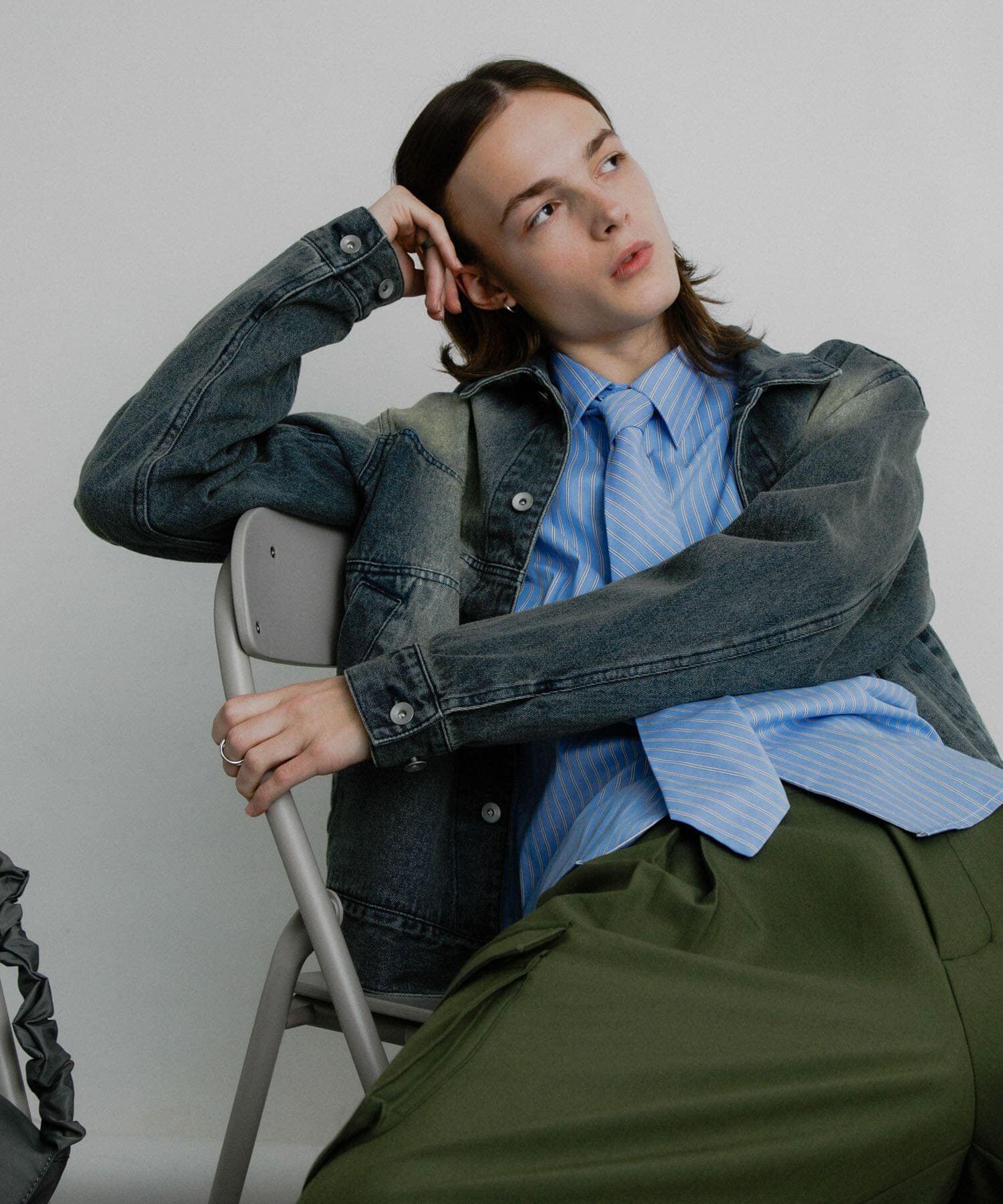 SENSE OF PLACE by URBAN RESEARCH「『ﾕﾆｾｯｸｽ』『ｾｯﾄｱｯﾌﾟ対応』ｳﾞｨﾝﾃｰｼﾞﾗｲｸﾃﾞﾆ 」|デニムジャケット|