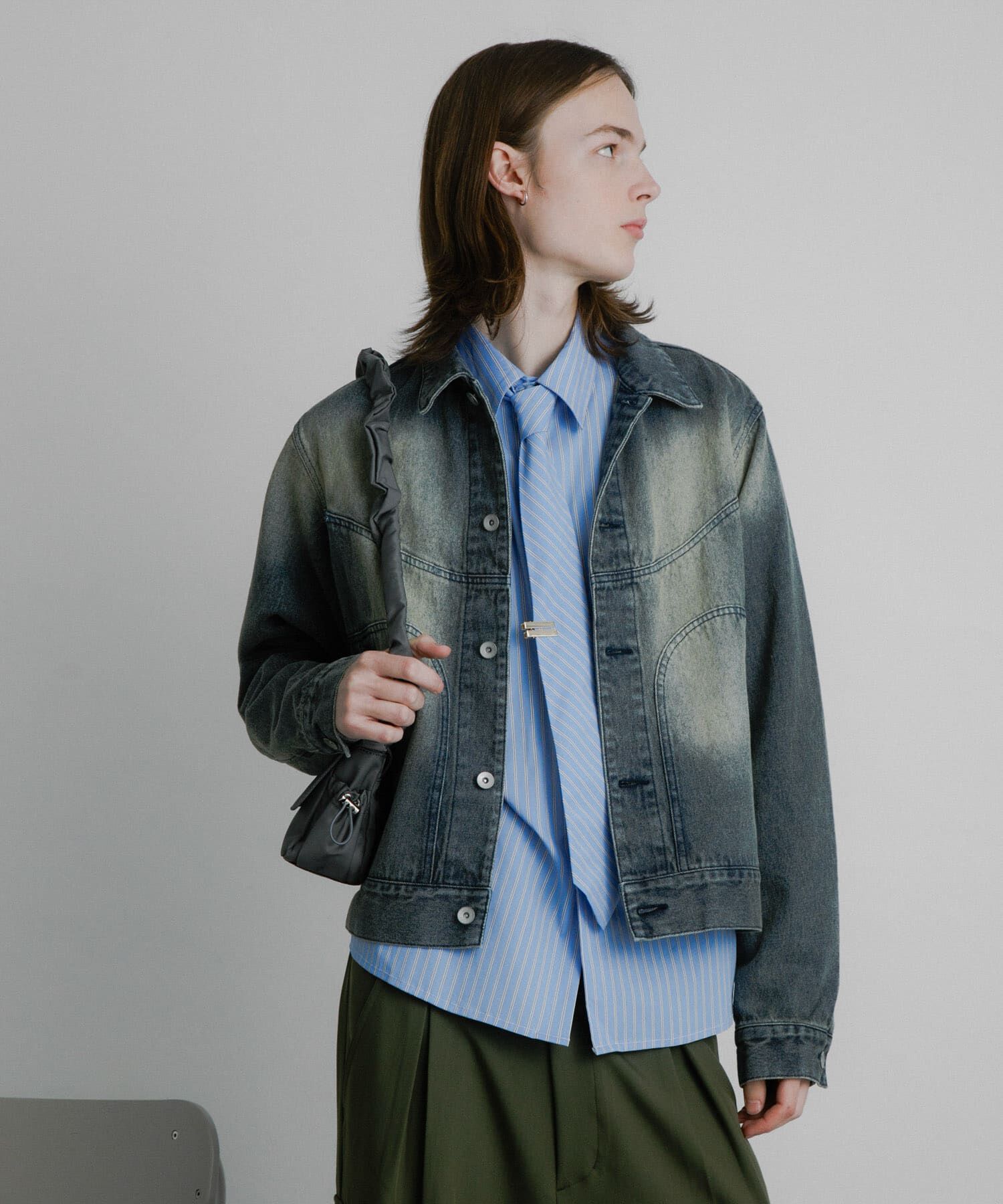 SENSE OF PLACE by URBAN RESEARCH「『ﾕﾆｾｯｸｽ』『ｾｯﾄｱｯﾌﾟ対応』ｳﾞｨﾝﾃｰｼﾞﾗｲｸﾃﾞﾆ 」|デニムジャケット|