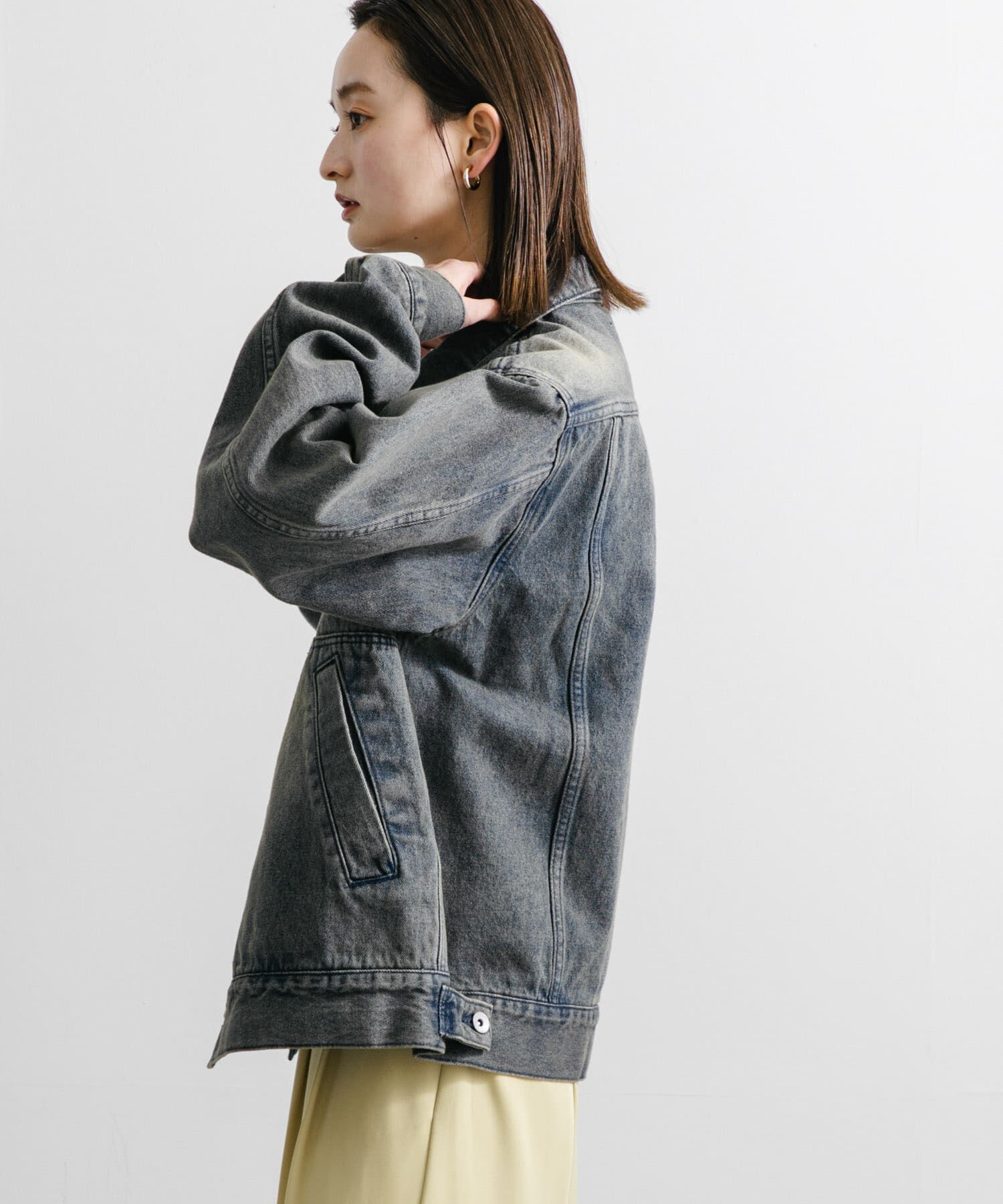 SENSE OF PLACE by URBAN RESEARCH「『ﾕﾆｾｯｸｽ』『ｾｯﾄｱｯﾌﾟ対応』ｳﾞｨﾝﾃｰｼﾞﾗｲｸﾃﾞﾆ 」|デニムジャケット|