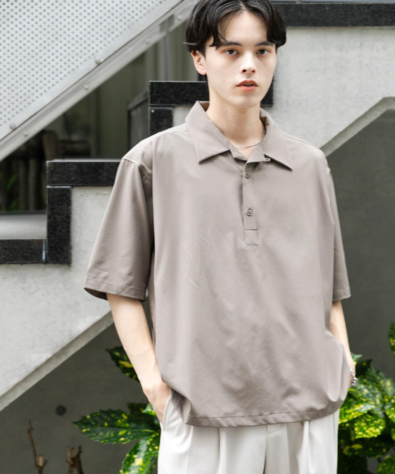 SENSE OF PLACE by URBAN RESEARCH「ストレッチショートスリーブポロシャツ」|ポロシャツ|