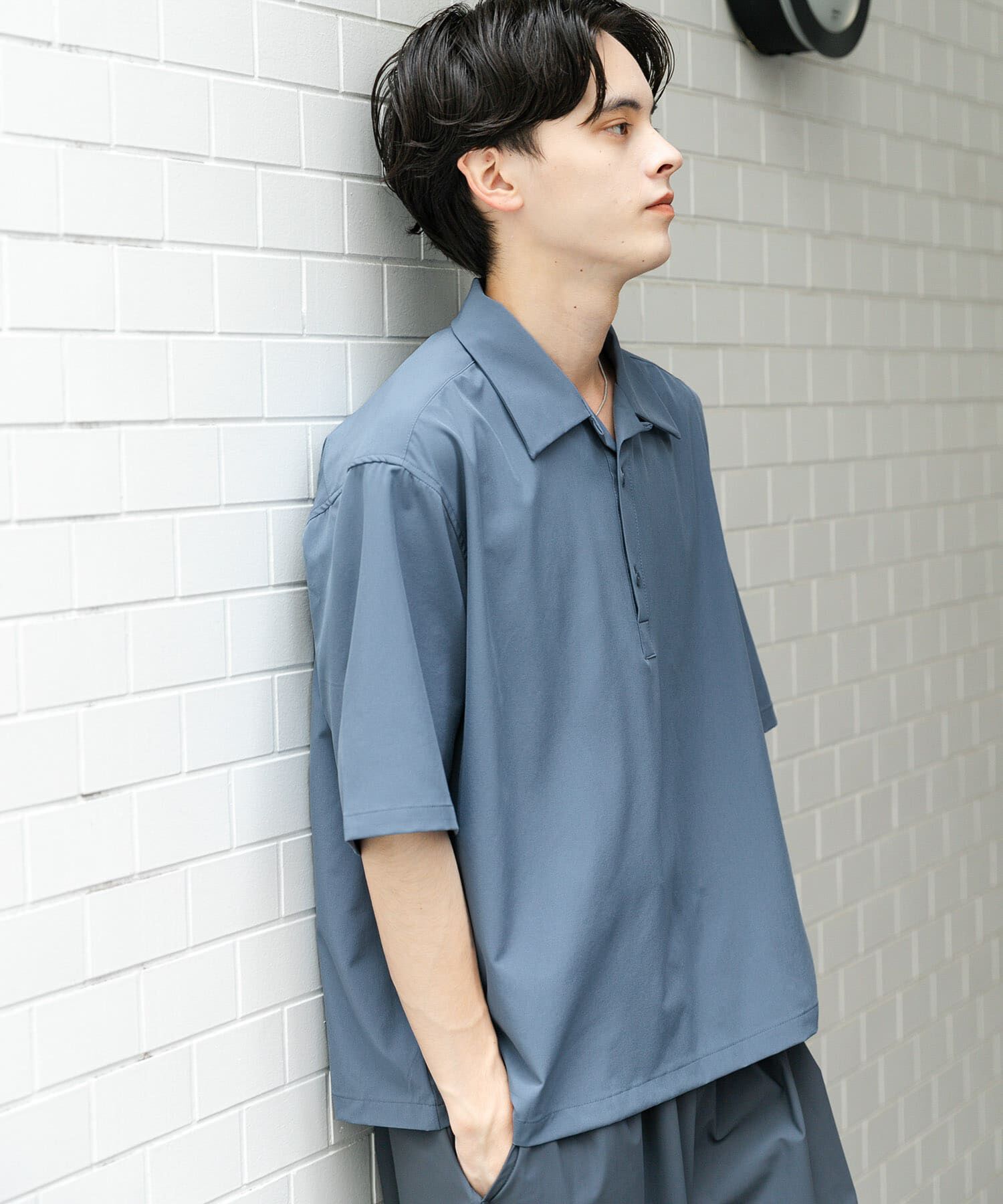 SENSE OF PLACE by URBAN RESEARCH「ストレッチショートスリーブポロシャツ」|ポロシャツ|