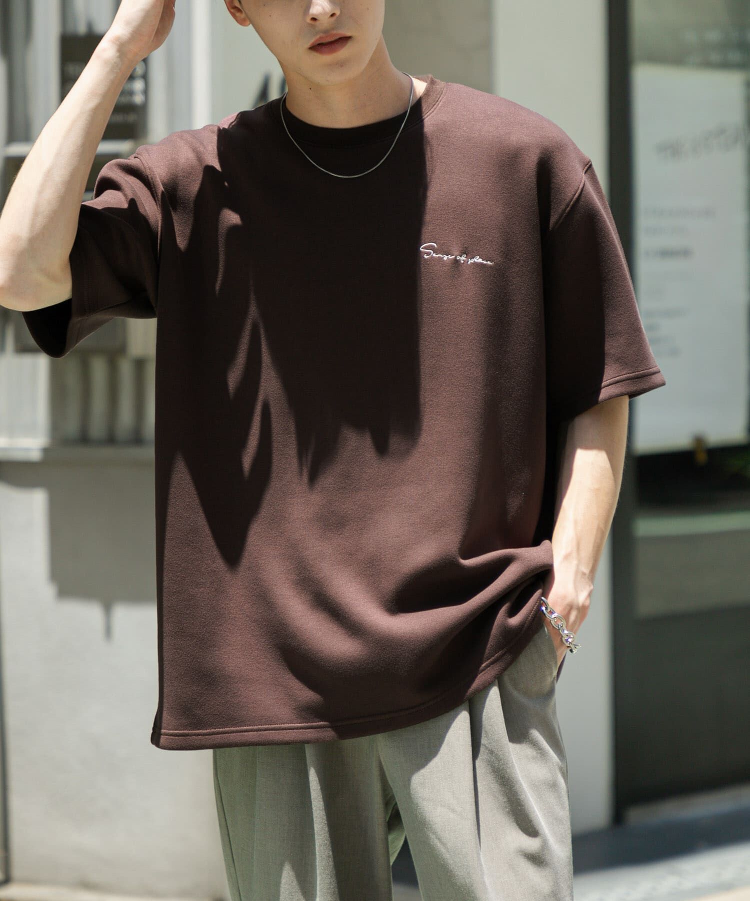SENSE OF PLACE by URBAN RESEARCH「『一部WEB限定ｶﾗｰ』『ﾕﾆｾｯｸｽ』ｼｼｭｳﾀﾞﾝﾎﾞｰﾙﾎﾟﾝﾁ 」|Tシャツ・カットソー|