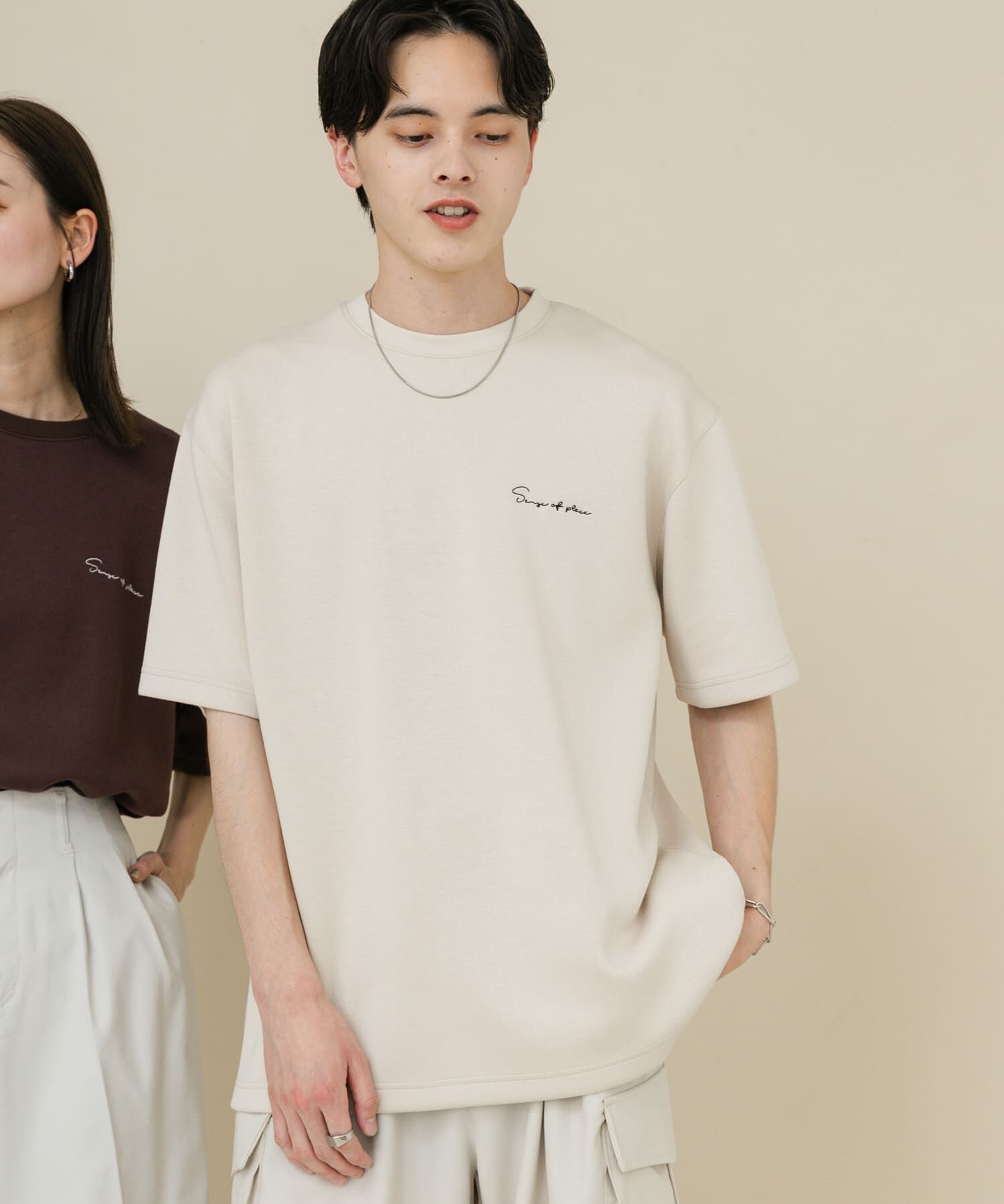 SENSE OF PLACE by URBAN RESEARCH「『一部WEB限定ｶﾗｰ』『ﾕﾆｾｯｸｽ』ｼｼｭｳﾀﾞﾝﾎﾞｰﾙﾎﾟﾝﾁ 」|Tシャツ・カットソー|