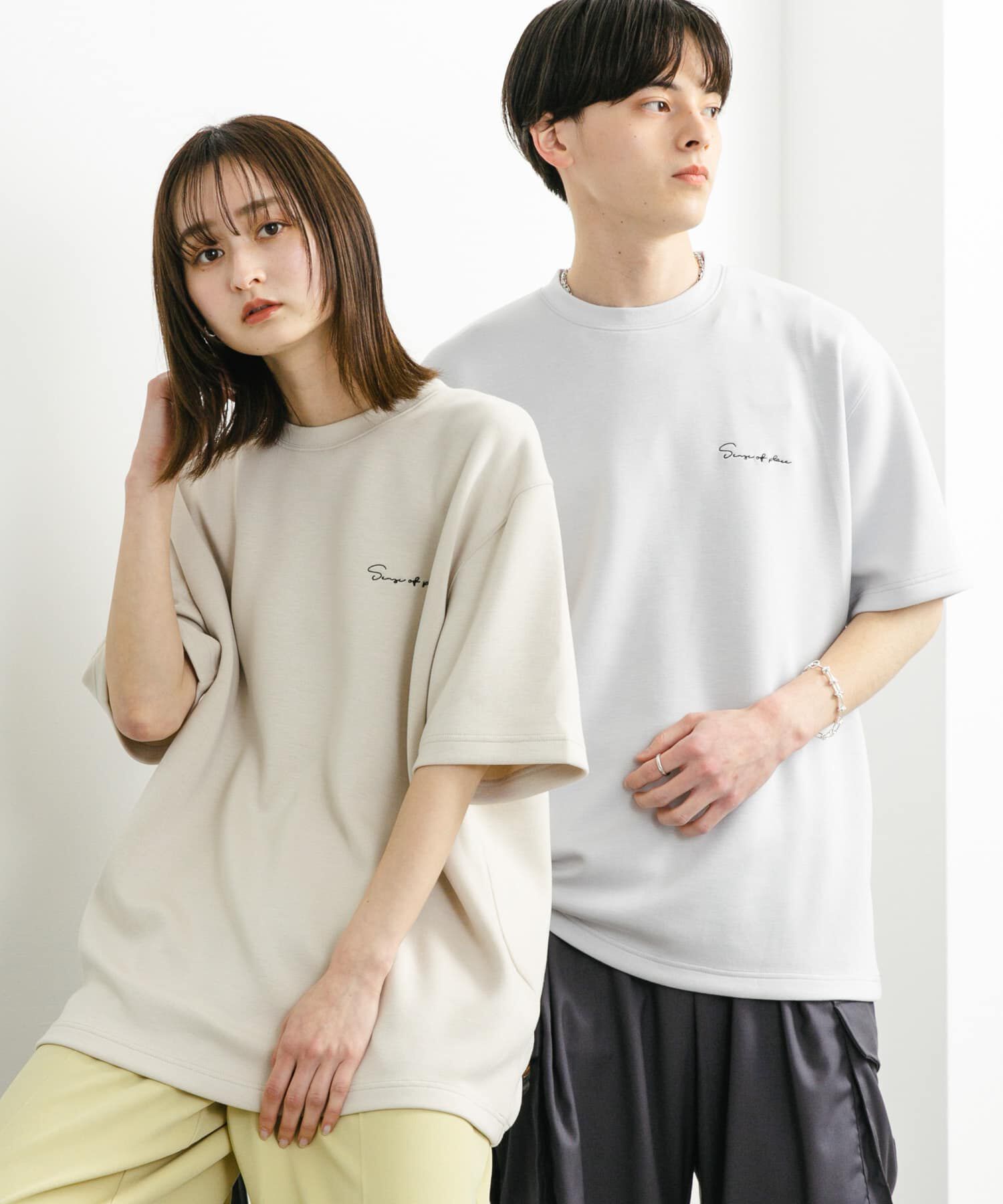SENSE OF PLACE by URBAN RESEARCH「『一部WEB限定ｶﾗｰ』『ﾕﾆｾｯｸｽ』ｼｼｭｳﾀﾞﾝﾎﾞｰﾙﾎﾟﾝﾁ 」|Tシャツ・カットソー|
