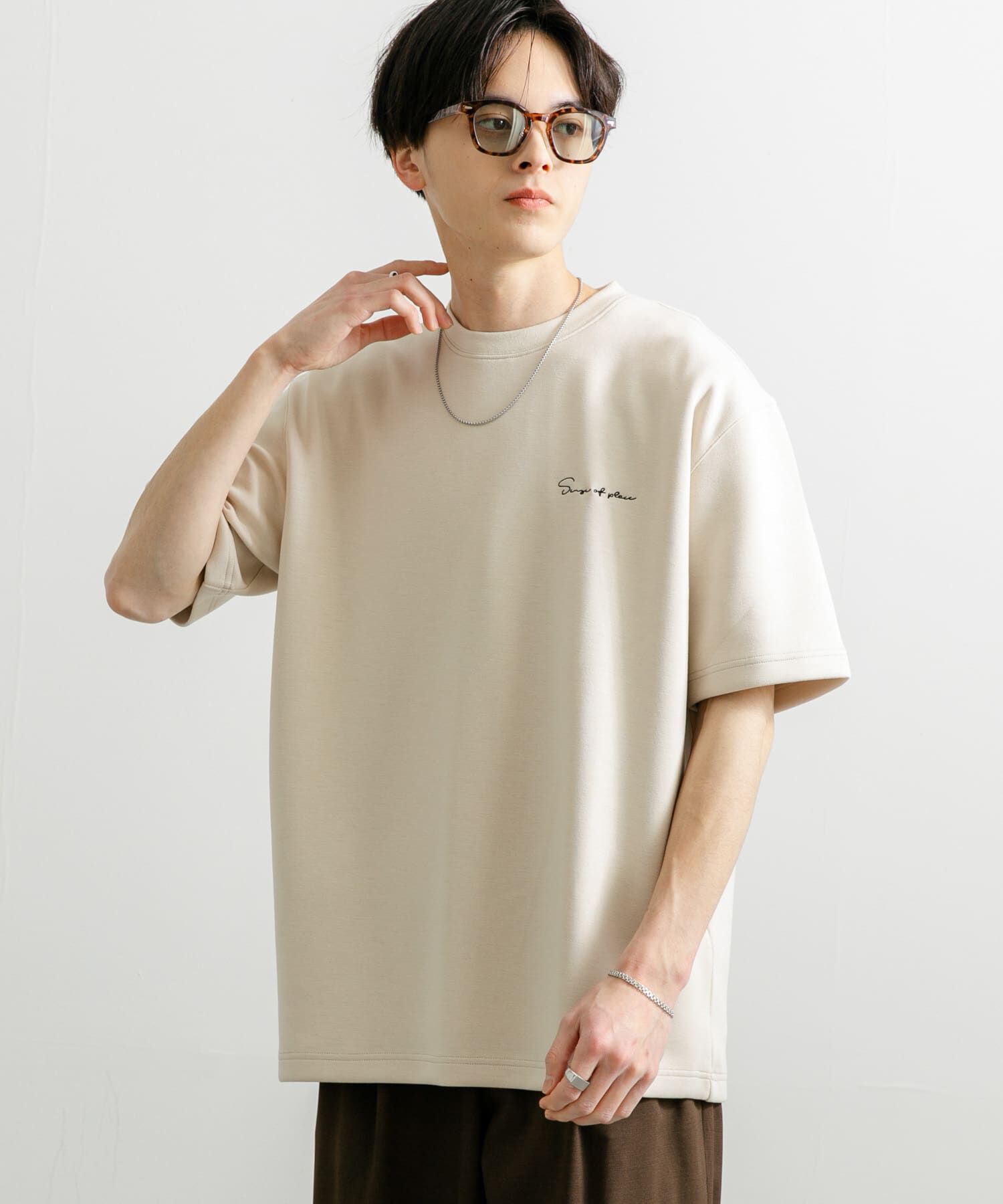 SENSE OF PLACE by URBAN RESEARCH「『一部WEB限定ｶﾗｰ』『ﾕﾆｾｯｸｽ』ｼｼｭｳﾀﾞﾝﾎﾞｰﾙﾎﾟﾝﾁ 」|Tシャツ・カットソー|