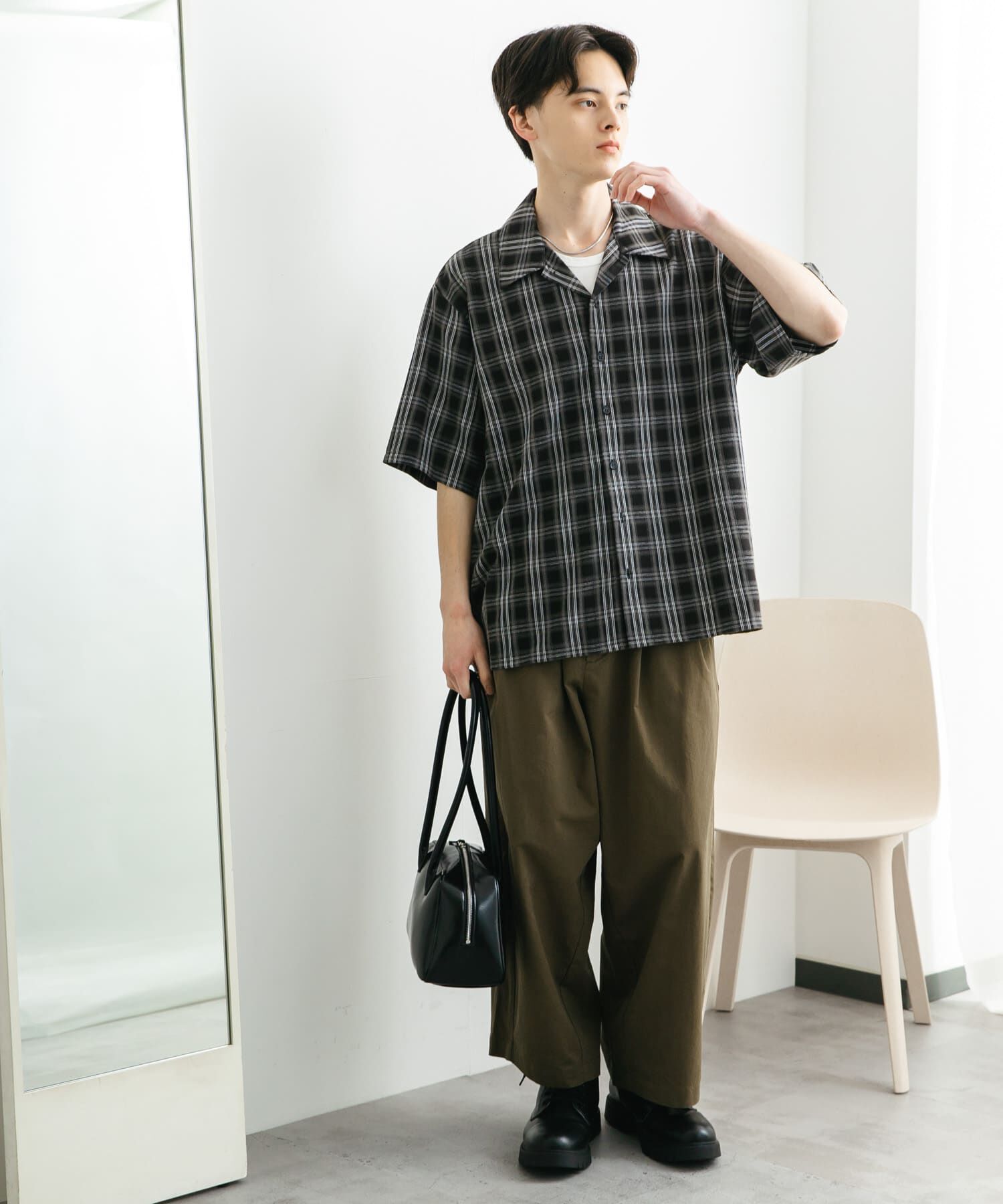 SENSE OF PLACE by URBAN RESEARCH「バレルレッグチノパンツ」|その他|