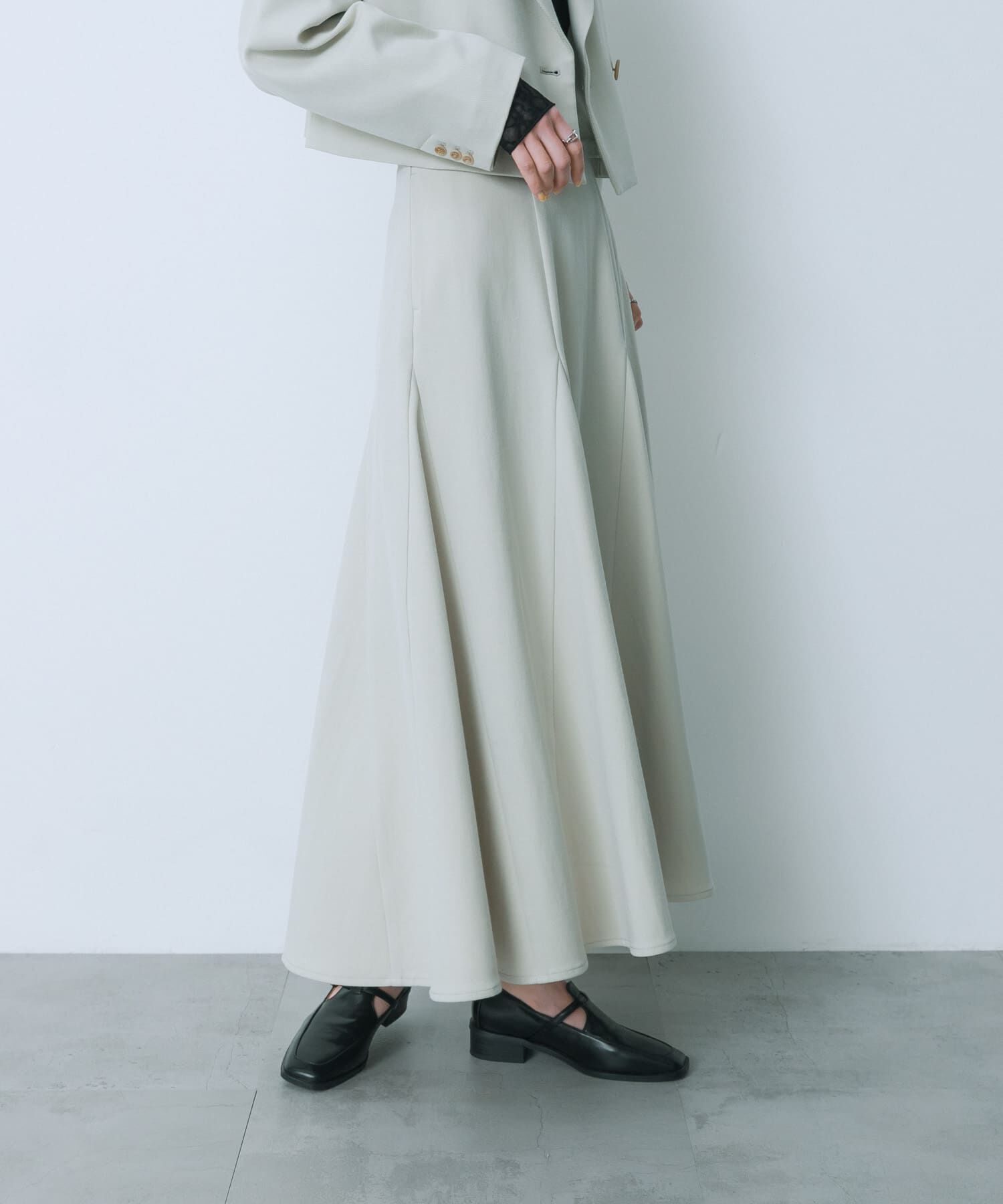 SENSE OF PLACE by URBAN RESEARCH「ハイウエストセミフレアスカート」|スカート|