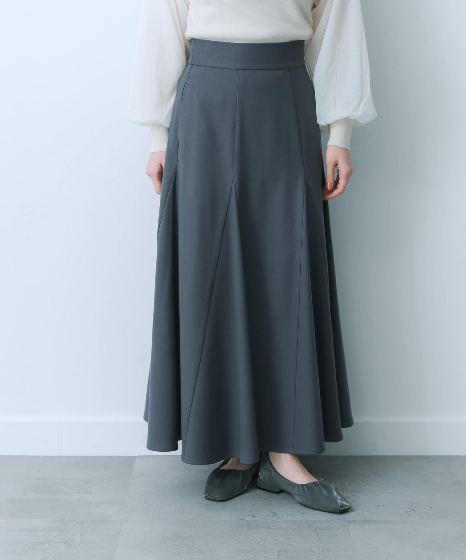 SENSE OF PLACE by URBAN RESEARCH「ハイウエストセミフレアスカート」|スカート|