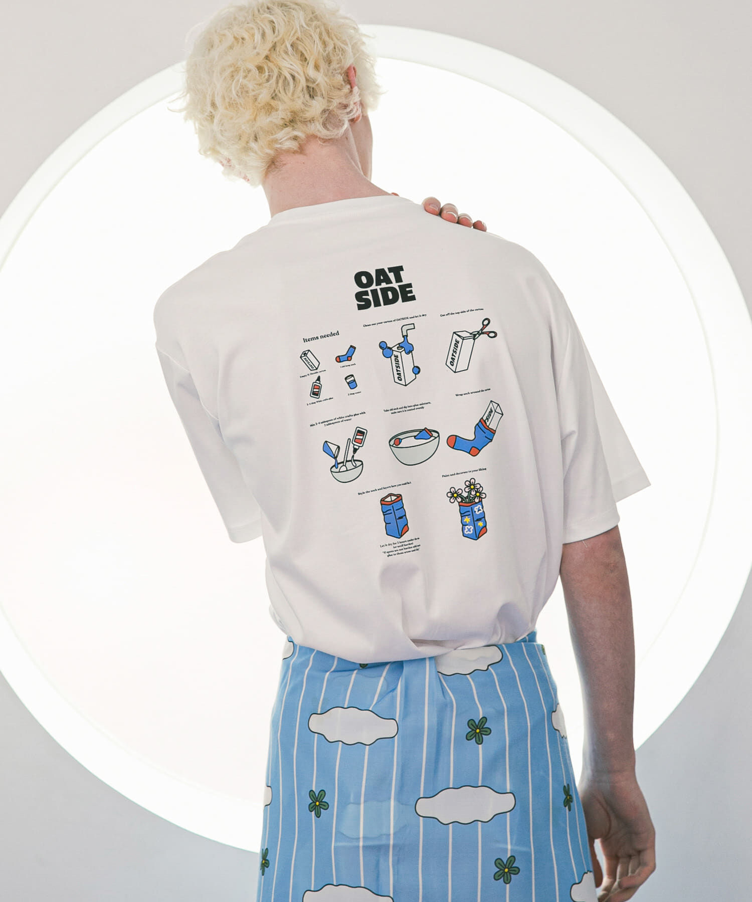 SENSE OF PLACE by URBAN RESEARCH「『別注』OATSIDE&times;SENSE OF PLACE　グラフィックショートスリーブ Tシャツ A」|Tシャツ・カットソー|