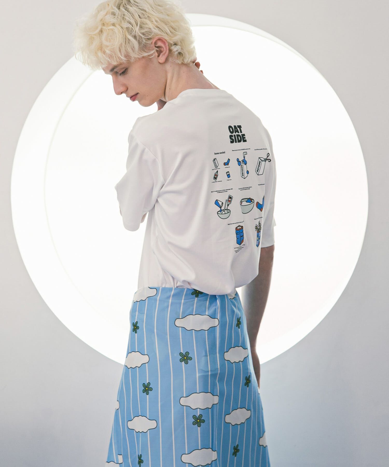 SENSE OF PLACE by URBAN RESEARCH「『別注』OATSIDE&times;SENSE OF PLACE　グラフィックショートスリーブ Tシャツ A」|Tシャツ・カットソー|