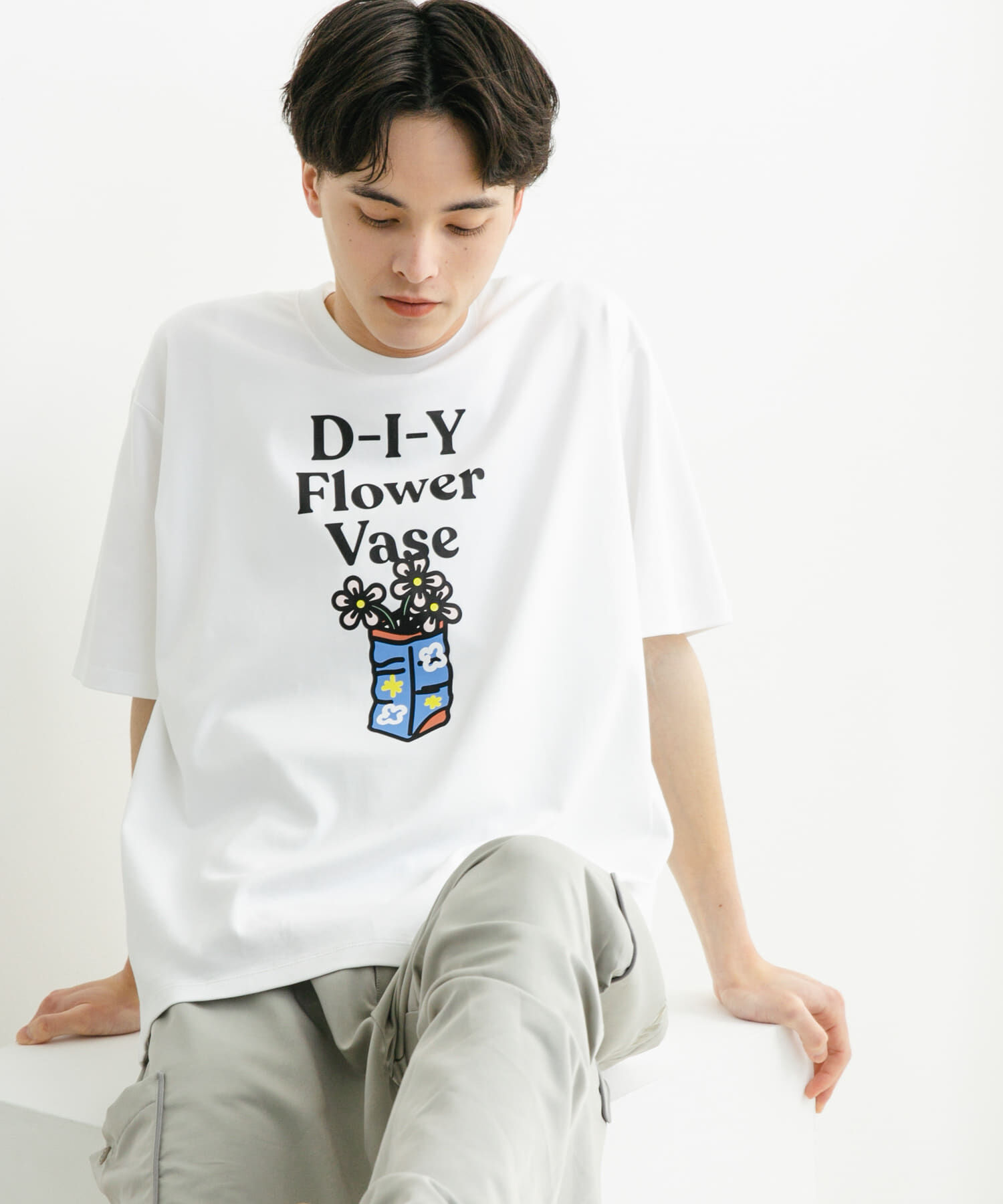SENSE OF PLACE by URBAN RESEARCH「『別注』OATSIDE&times;SENSE OF PLACE　グラフィックショートスリーブ Tシャツ A」|Tシャツ・カットソー|