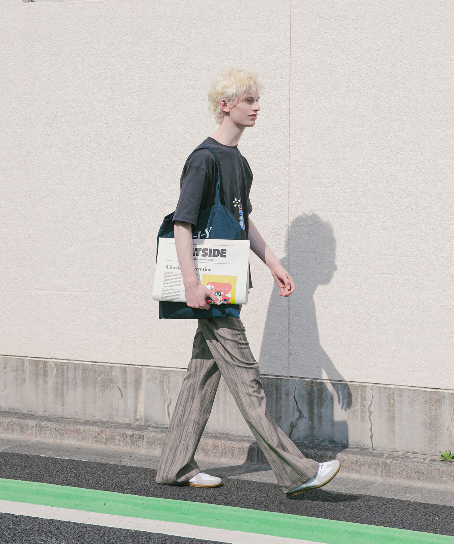 SENSE OF PLACE by URBAN RESEARCH「『別注』OATSIDE&times;SENSE OF PLACE　グラフィックショートスリーブ Tシャツ A」|Tシャツ・カットソー|