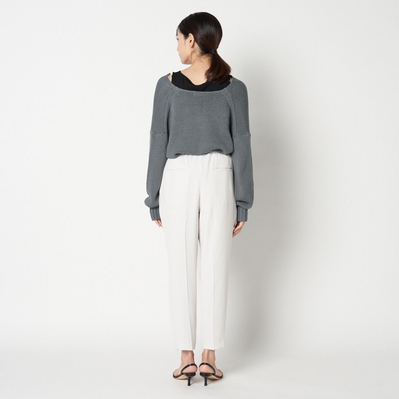 HELIOPOLE「HELIOPOLE SILKY DOUBLE TWILL TAPERED PT」|チノ|
