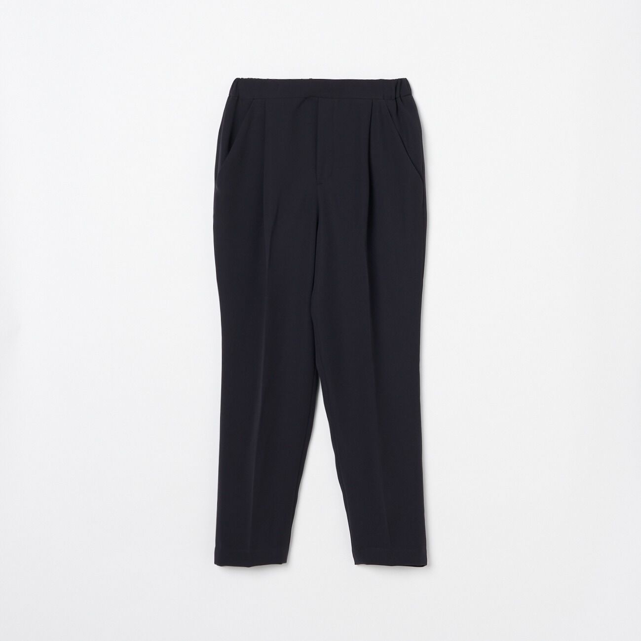 HELIOPOLE「HELIOPOLE SILKY DOUBLE TWILL TAPERED PT」|チノ|ブラック