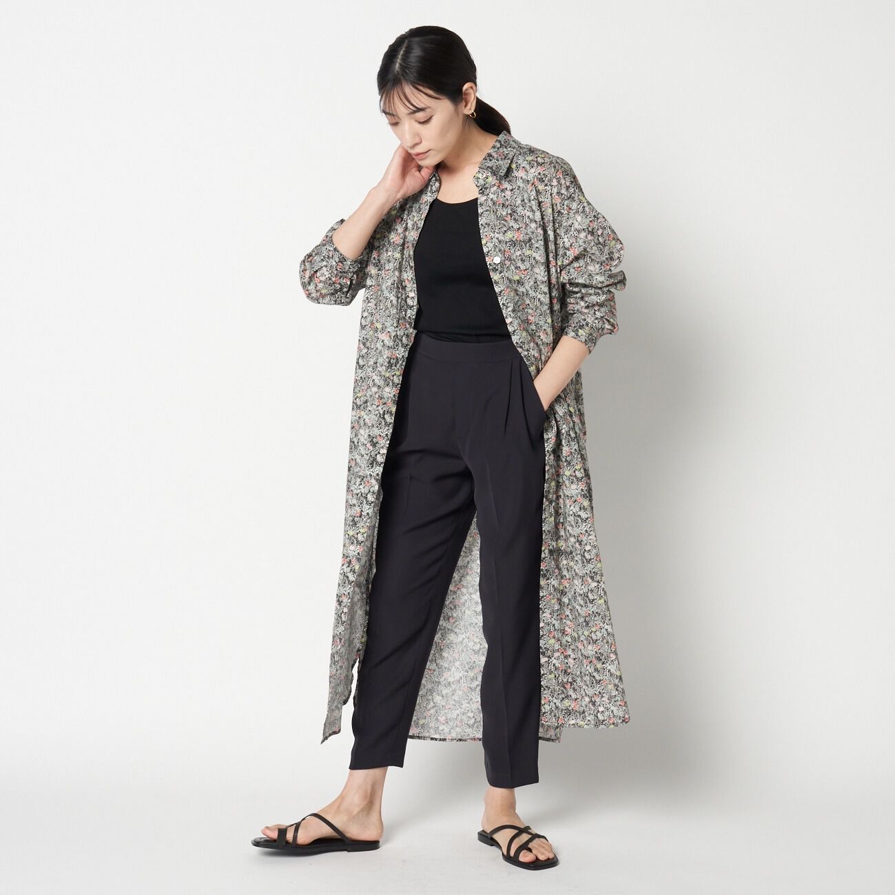 HELIOPOLE「HELIOPOLE SILKY DOUBLE TWILL TAPERED PT」|チノ|