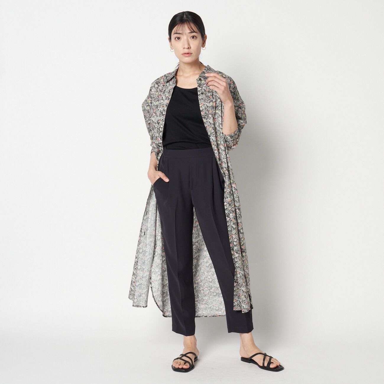 HELIOPOLE「HELIOPOLE SILKY DOUBLE TWILL TAPERED PT」|チノ|