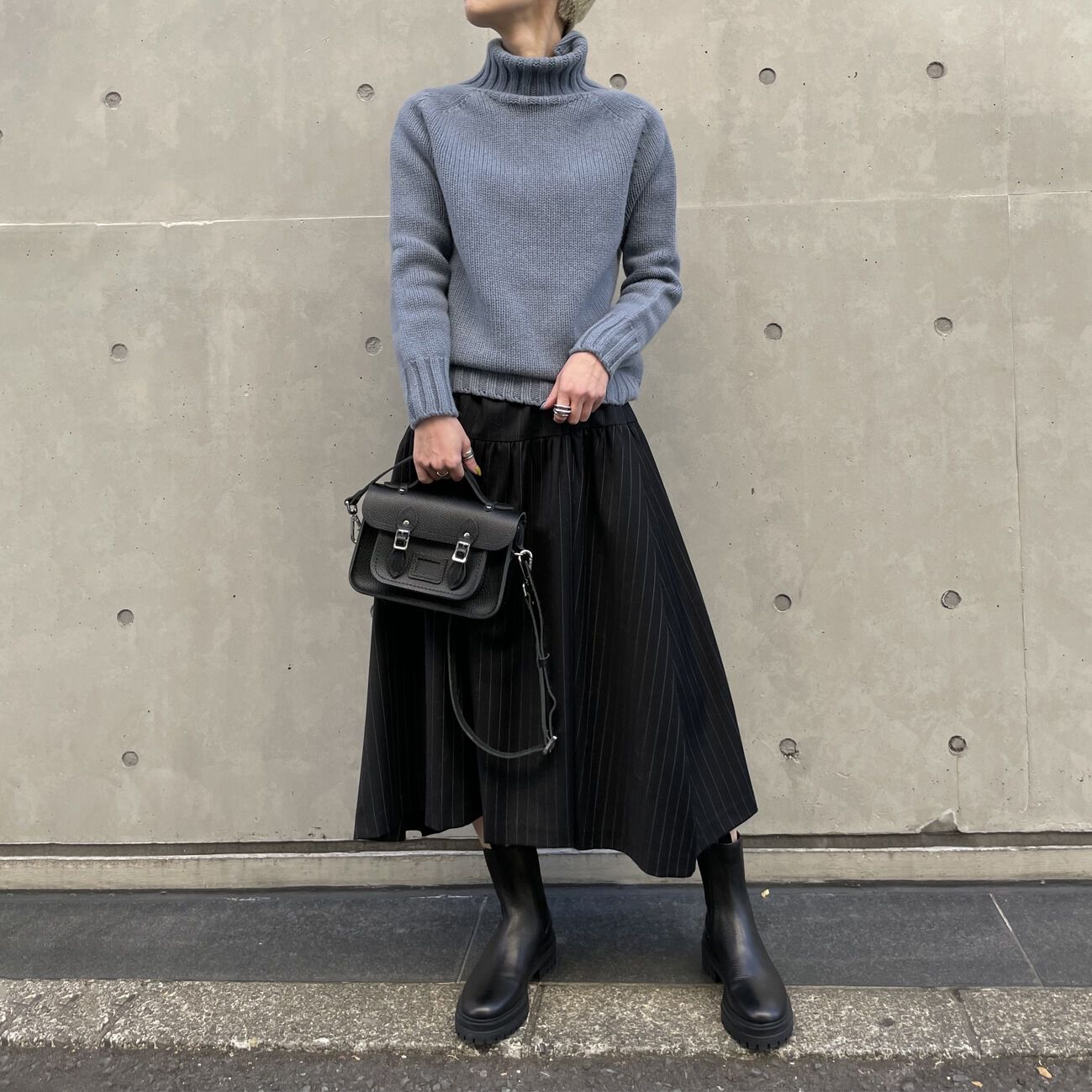  「HARLEY OF SCOTLAND SUPERFINE ROLLCOLLAR」|ニット・セーター|