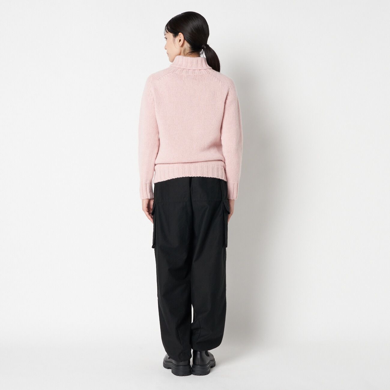  「HARLEY OF SCOTLAND SUPERFINE ROLLCOLLAR」|ニット・セーター|