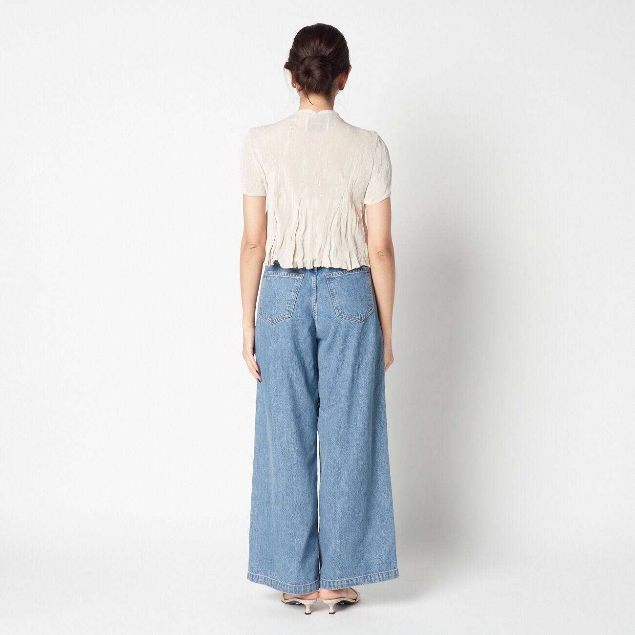  「Gongdid Design WAVY CROP TOP」|Tシャツ・カットソー|