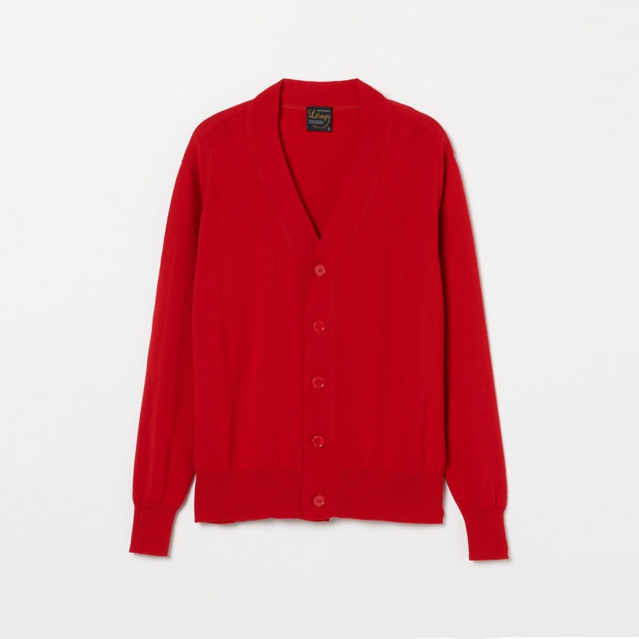 「Letroyes HENRI (V CARDIGAN)」|ニット・セーター|レッド