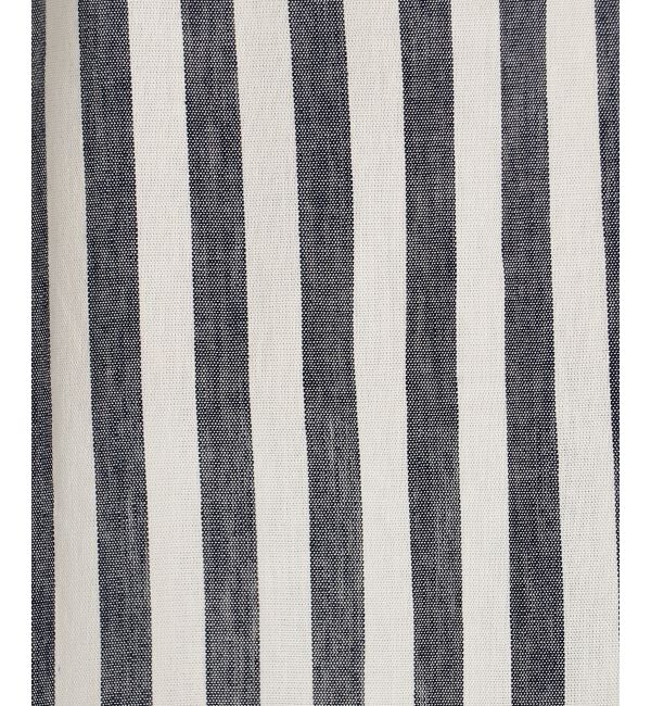  「レーヨン麻ストライプストレートスカート」|スカート|