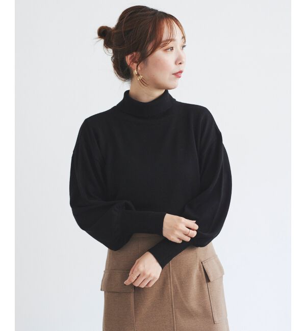 le.coeur blanc「バックパールエリニットプルオーバー」|ニット・セーター|