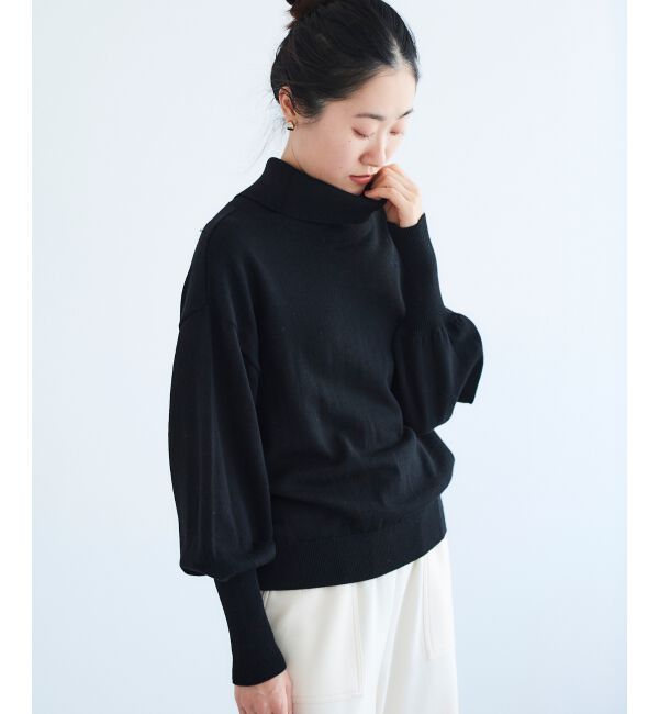 le.coeur blanc「バックパールエリニットプルオーバー」|ニット・セーター|