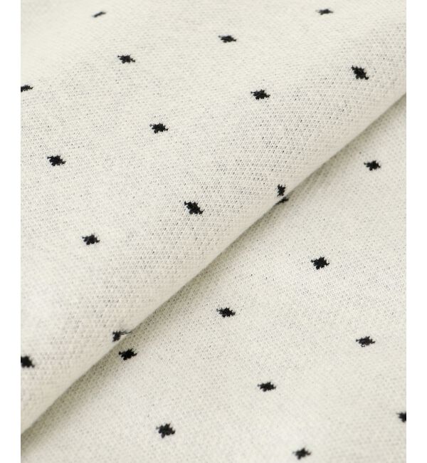  「ドットジャガードニットカーディガン」|カーディガン|