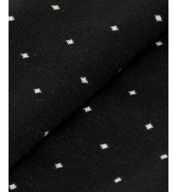  「ドットジャガードニットカーディガン」|カーディガン|