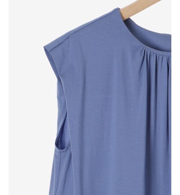  「ペプラムフリルノースリーブTEE」|Tシャツ・カットソー|