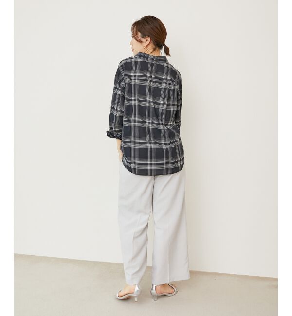  「《さらっとした素材感》タンブラーブッチャーイージーパンツ」|チノ|