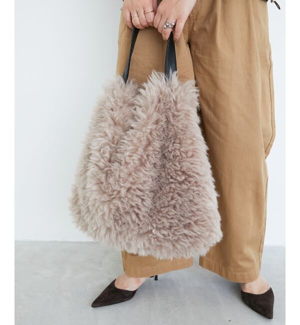  「ビッグエコファーバッグ」|トートバッグ|