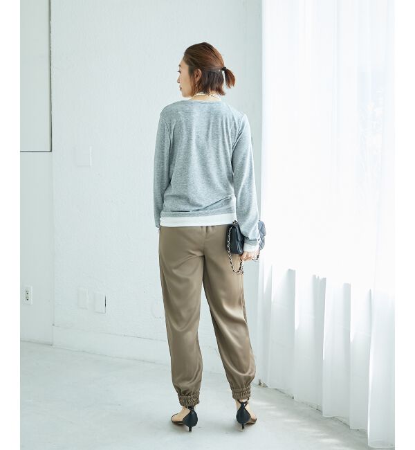  「レイヤードライクカットソー」|Tシャツ・カットソー|