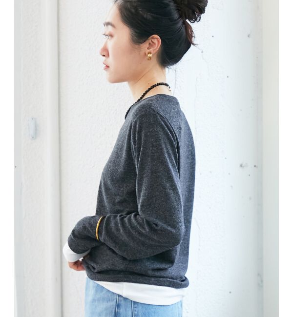  「レイヤードライクカットソー」|Tシャツ・カットソー|