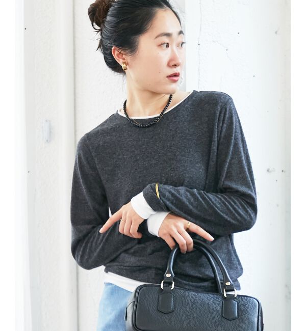  「レイヤードライクカットソー」|Tシャツ・カットソー|