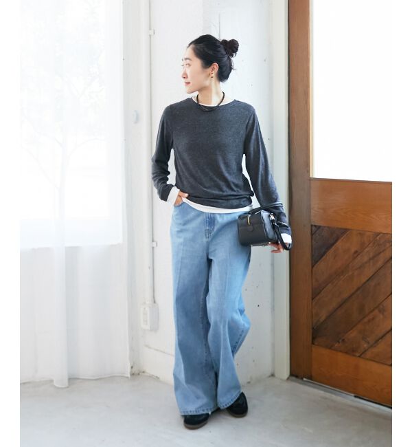  「レイヤードライクカットソー」|Tシャツ・カットソー|