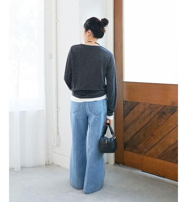  「レイヤードライクカットソー」|Tシャツ・カットソー|