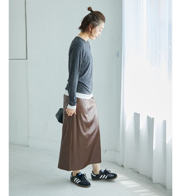  「レイヤードライクカットソー」|Tシャツ・カットソー|