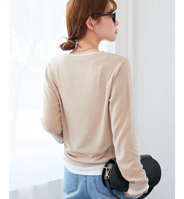  「レイヤードライクカットソー」|Tシャツ・カットソー|