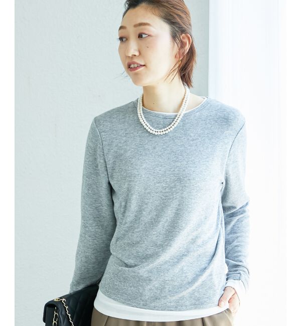  「レイヤードライクカットソー」|Tシャツ・カットソー|