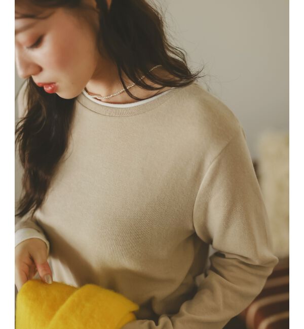  「レイヤードライクカットソー」|Tシャツ・カットソー|