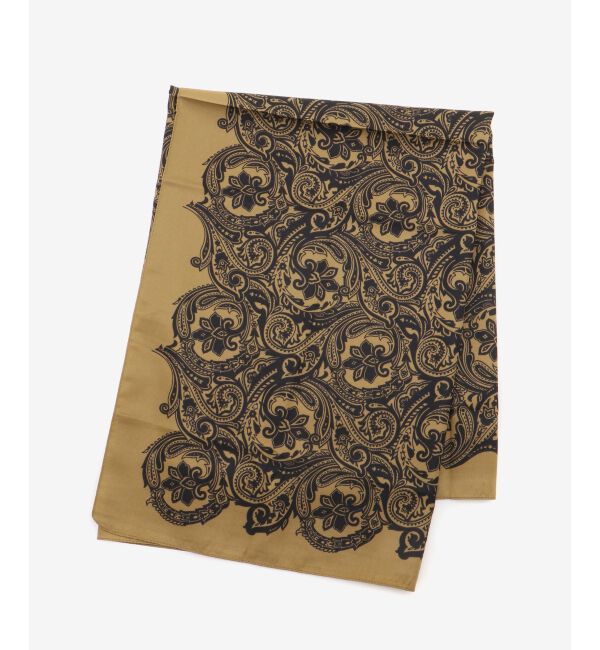  「《WEB限定アイテム》ペイズリープリントビッグスカーフ」|バンダナ・スカーフ|ｶｰｷ柄