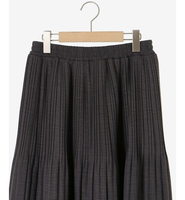  「ウールタッチ消しプリーツスカート」|スカート|