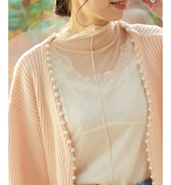 MAJESTICLEGON「アンニュイシアータートルトップス」|Tシャツ・カットソー|アイボリー